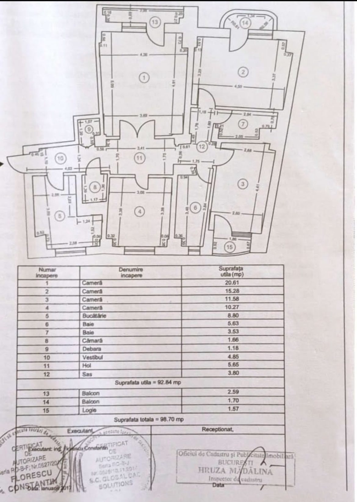 Apartament 4 camere – 99 mp – Unirii Fântâni Magazin Unirea (12)